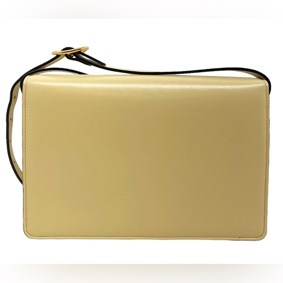 Gucci New GG Azalea Ring Logo Butter Yellow Leather Shoulder Timeless Purse Bag - Picture 5 of 15